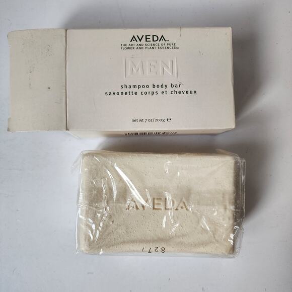 Aveda Men Shampoo Body Bar 7 Oz New In Box Rare Discontinued Retired - Picture 4 of 5